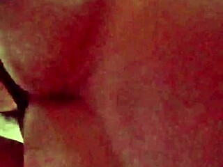 I filmed neighbor riding, she caught me moaning