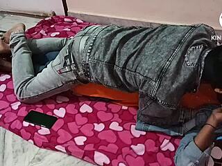 hightechplace update - sexy lesbian brunettes get wild in bedroom anal play! 😍