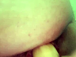 Dildo In My Rear Opens Like A Flower