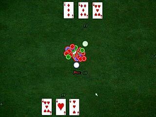 Nasty city hentai game ep 2 strip poker and homemade gloryhole footjob