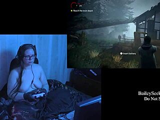 i'm playing naked alan wake, feeling the thrill in part five