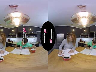 I watch as the shemale teacher fucks her student bareback in this gay reality scene.