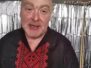 Aimee milf spreads legs with dirty talk