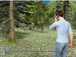 in ripples part 5, the brunette's lingerie gets ripped off