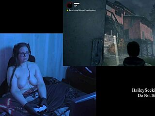 i'm playing naked alan wake, feeling the thrill in part five