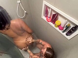 Hot Friend Joins Shower For Bisexual Fun In Dorm