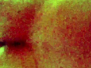 I filmed neighbor riding, she caught me moaning