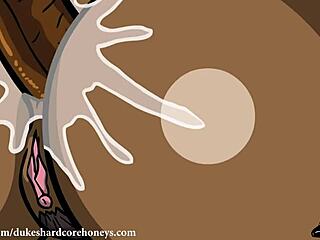 Big Booty Black BBW Takes Huge Cock Up Her Ass