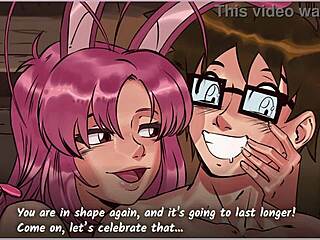 Hentai heroes begin in the city at bunny's house part 1-2