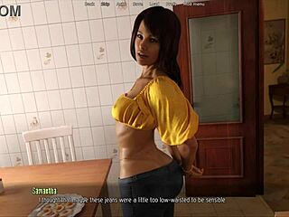 Curvy Anime Babe In Tight Outfit Shows Big Tits At Halfway House 138