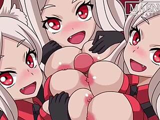 Anime Compilation SQ 2 Slams With Big Ass Action