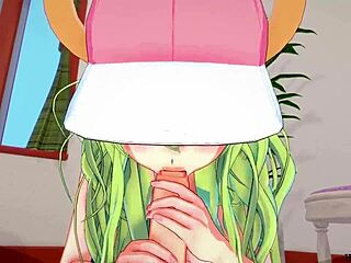 Yo, check Miss Kobayashi's Dragon Maid hentai! Lucoa rides a massive cock in 3D parody 😍