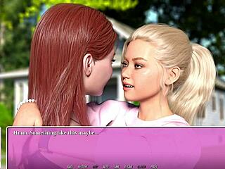 Intensely kissing my hot blonde lesbian best friend