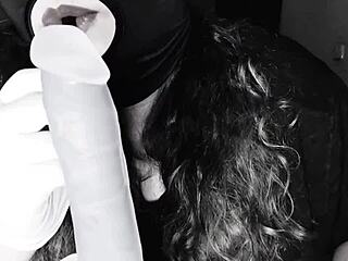 Fuming My Dildo While Relaxing at Home