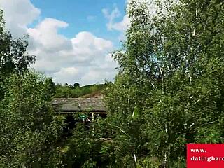 Gothic teen Doreen sucks dick in POV scene.