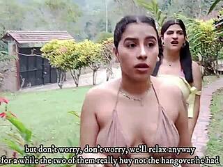 i can’t resist, my horny stepsisters lick wet pussies when home alone