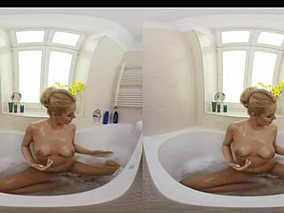 Nikky Dream, the Lovely Fetish Babe, Becomes Your Slut in This VR Bathroom Scene