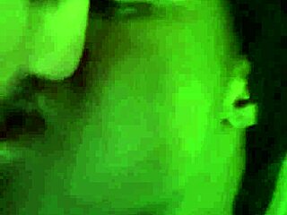 Watch this ebony model's big tits bounce in interracial 69?