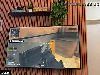 Pregnant Latina Sucks And Rides Husband's Big Cock During Video Game