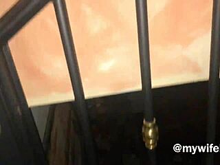 wake up my wife's slut pussy with cock, it's always wet