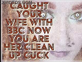 caught your wife with big black cock, now you're her clean up cuck