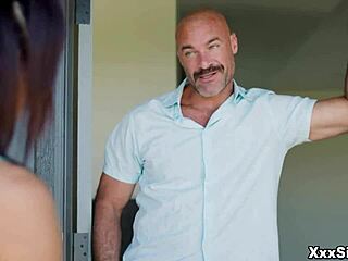 Petite Alexis Tae Gets Rough Ass to Mouth Fuck