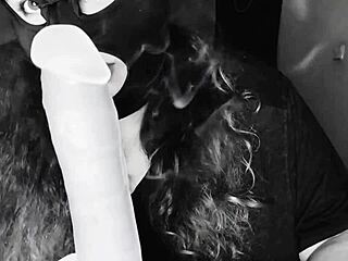 Fuming My Dildo While Relaxing at Home