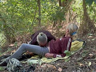 Spanish Amateur Couple Gets Wild and Horny on the Mountain