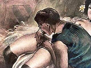 vintage erotic drawings from anime comics 😍