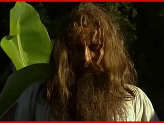 Robinson Crusoe on Sin Island GREAT SCENE with wild action