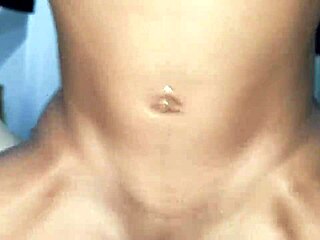 Latin girl fucks white amateur boyfriend in cowgirl riding with cumshot.