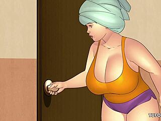 Bold chubby European Brazilian addicted to sex