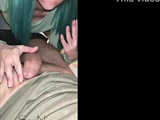 This step-daughter bends over for a wet blowjob and doggystyle to save the family from divorce.