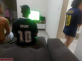 had to bang my husband's buddy over a bet, got so turned on i did dp with both 🔥