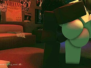 White Chick Invited Me Over for Rough Bedroom Action