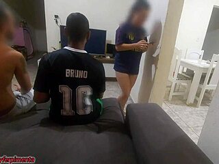 had to bang my husband's buddy over a bet, got so turned on i did dp with both 🔥