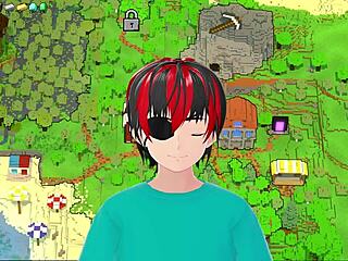 hot underwear hornycraft gets steamy in wild anime parody action