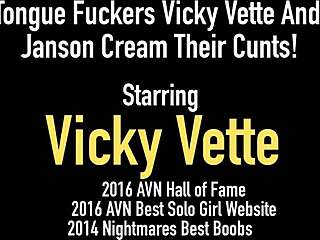 vicky vette and jillian janson lick hairy cunts intensely
