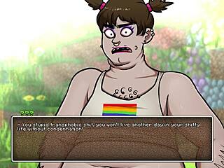 hot underwear hornycraft gets steamy in wild anime parody action