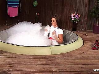 wow, wet clothed sex with cute braces teen elle brook! 💦