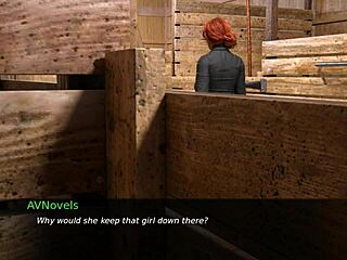 Dusklight Manor 129 Shows Redhead Teen in Wild Homemade Action