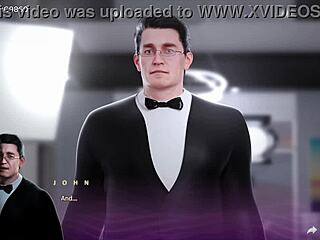 lonely wife craves huge boobs fucking in this 3d porn game