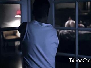 hey, disgusting stepson, why barge into lesbian stepmoms’ bedroom for sex?