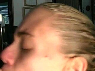 Blonde Amateur Hotwife Takes 25 Loads Of Cum On Her Face!