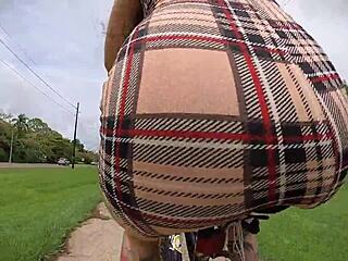 Did my neighbor catch me riding a bike with a butt plug inside?