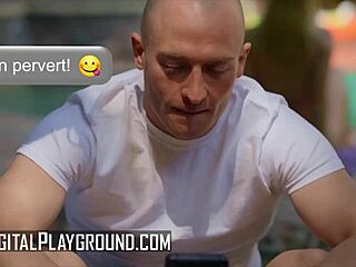 Bailey Brooke Feels Intense Pleasure Riding Zac Wild's Monster Cock Sideways