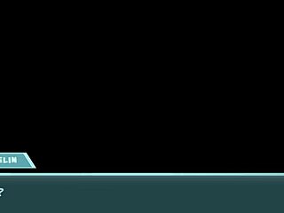 Intense orgasm while fucking Ashelin in this anime scene.