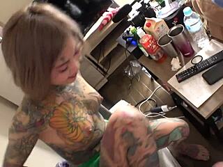 Rin dreams of sex work, aroused by naked body, sucking nipples and licking erect cock