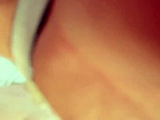 my russian gf in stockings takes deep anal creampie at night