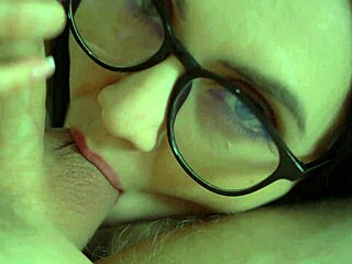 wow, this wild woman sucks and swallows cum like a pro! 😜